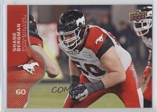 2017 Upper Deck CFL Shane Bergman #60 2j2