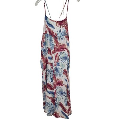 Final Touch Womens Maxi Dress Large Pockets 100% Cotton