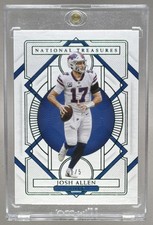 Josh Allen 2020 National Treasures #11 Emerald 1/5