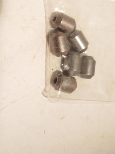 LIONEL PART POST-WAR SIX PICK-UP ROLLERS- NEW - 3/8" - FREE U.S. SHIPPING-