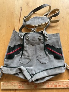 Boys Children’s Gray Lederhosen