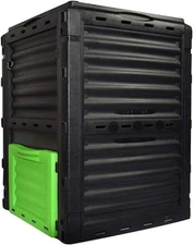 Garden Compost Bin from BPA Free Material, 80 Gallon(300 L), Easy Assembling, La