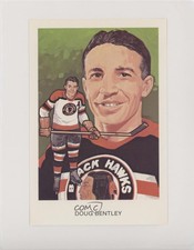 1983 Hockey Hall of Fame Postcards Doug Bentley #F1 HOF 4qa