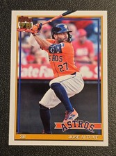 2026 Topps Series 1 1991 Topps Jose Altuve #T91-7 Houston Astros
