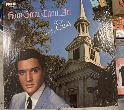 Elvis Presley How Great Thou Art 1967 1st Press Vinyl Record Vintage LP Music