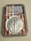 2026 $1 American Silver Eagle NGC MS70 FDI Flag Core- In Hand!