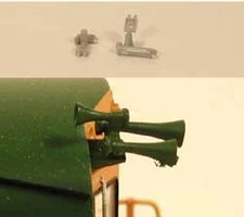 Cal Scale 620 HO Scale Horn Mount Bracket - Plastic -- pkg(2)