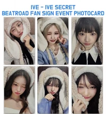 [IVE] THE 4th EP - IVE SECRET BEATROAD Fan sign Event Photocard