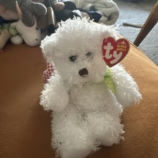 TY Beanie Baby - JOY the Angel Bear (6.5 inch) - MWMTs Stuffed Animal Toy