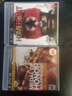 LOT OF 2 PS3: Homefront +MEDAL OF HONOR WAR FIGHTER NICE COMPLETE