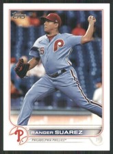 2022 Topps #386 Ranger Suarez Philadelphia Phillies 48043