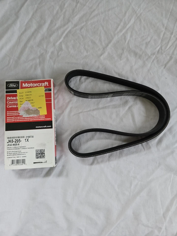 GENUINE FORD OEM A/C DRIVE BELT 2018-2025 5.0L MUSTANG - Image 2 of 2