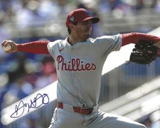 Signed 8x10 GRIFF MCGARRY Philadelphia Phillies Autographed photo - COA