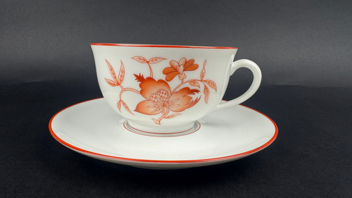 Série de 6 tasses à thé Haviland Sou Tchéou - Foto 8 di 10