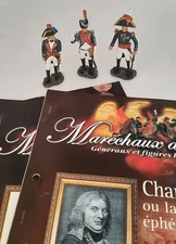 Lot of 3 Lead Soldiers HACHETTE Empire Marshals No. 171,172,173