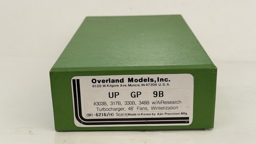 Locomotora de latón Overland Models HO UP GP 9B, OMI-6216 | Zustand: Used