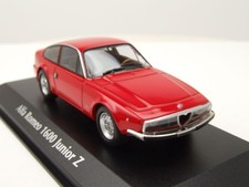 ALFA ROMEO 1600 Junior Zagato Rosso 1972 1/43 MINICHAMPS 940120721