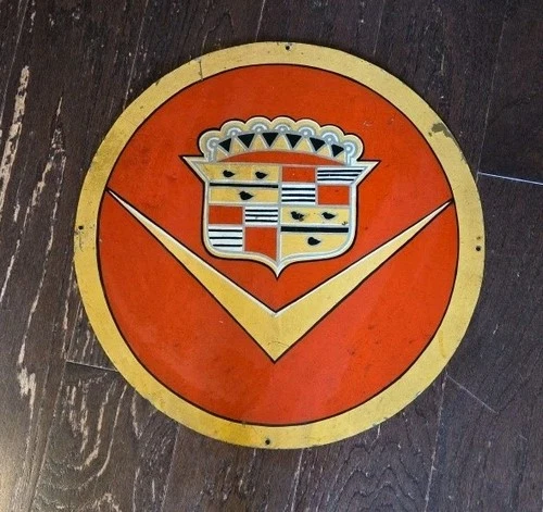 New ListingVintage Cadillac Service Sign - Dealership Sales Automobiles Metal Sign