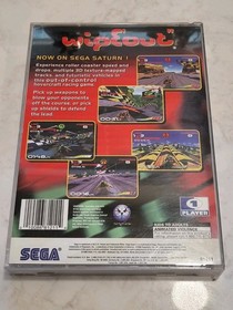 Wipeout Sega Saturn - Authentic - Complete in Box CIB - Tested & Works