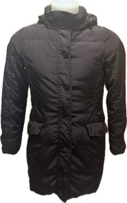 Tommy Hilfiger Daune Mantel Gr.M Schwarz Damen Parka Übergangsjacke Jacken - Bild 1 von 4