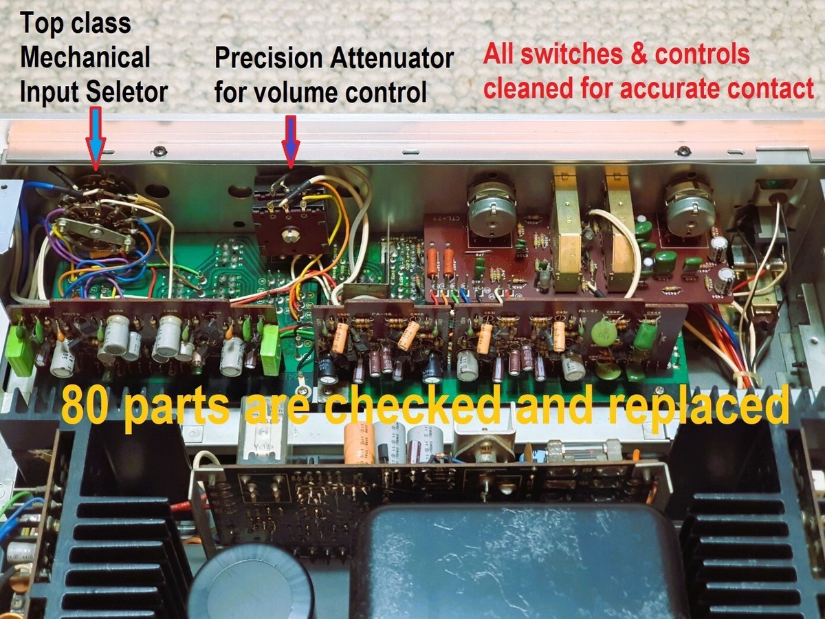 Diatone DA-U750 Integrated Amp, fully-overhauled perfectly Diatone DA-U750 Integrated Amp, fully-overhauled perfectly