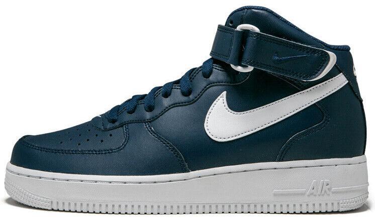 NIKEAIR FORCE 1 ,07　SAIL/DEEP  BLUE DS Nike Air Force 1 Low '07 LV8 SPLIT SWOOSH PHOTO BLUE DEEP