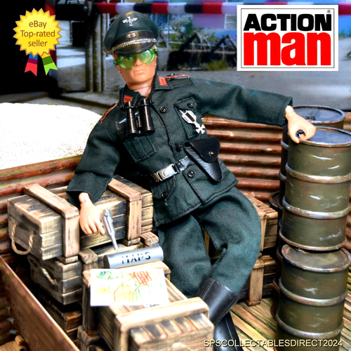 1 Real Wood Ammo Box / Crate Action Man, Dragon 1/6th Scale Size FREE POST UK - Picture 23 of 24