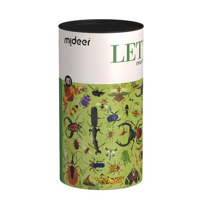 Puzzle Lass uns lernen! Insektenwelt 126 Teile  4+ Geschenk box