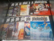 Lot of 13 Photoshop Magazines 2003-2005 