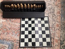 Studio Anne Carlton Chess Set Isle of Lewis in carry case with board