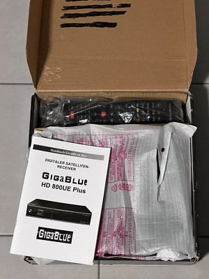 Sat Giga Blue HD 800 UE PLUS HDTV   Sehr gut erhalten OVP