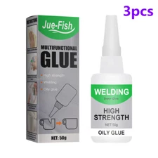 50g Welding High-Strength Oily Glue, Multi Purpose Strong Glue, Instant Bonding