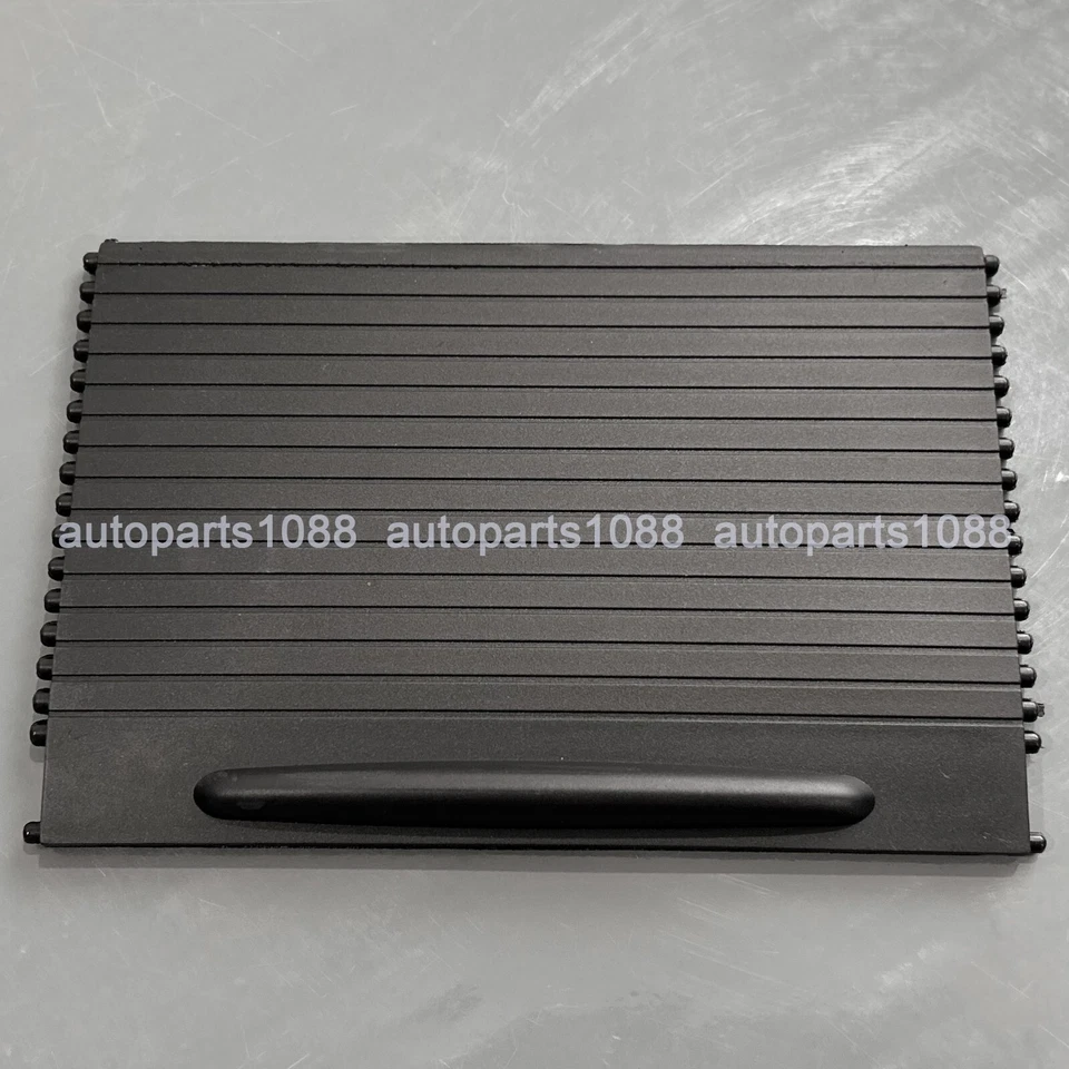 Cubierta persiana enrollable portavasos consola delantera negra para Porsche Cayenne 2003-2010 Foto 3 de 4