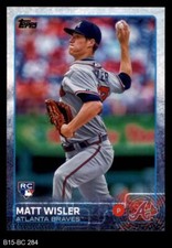 2015 Topps Update #284 Matt Wisler Braves RC 8 - NM/MT
