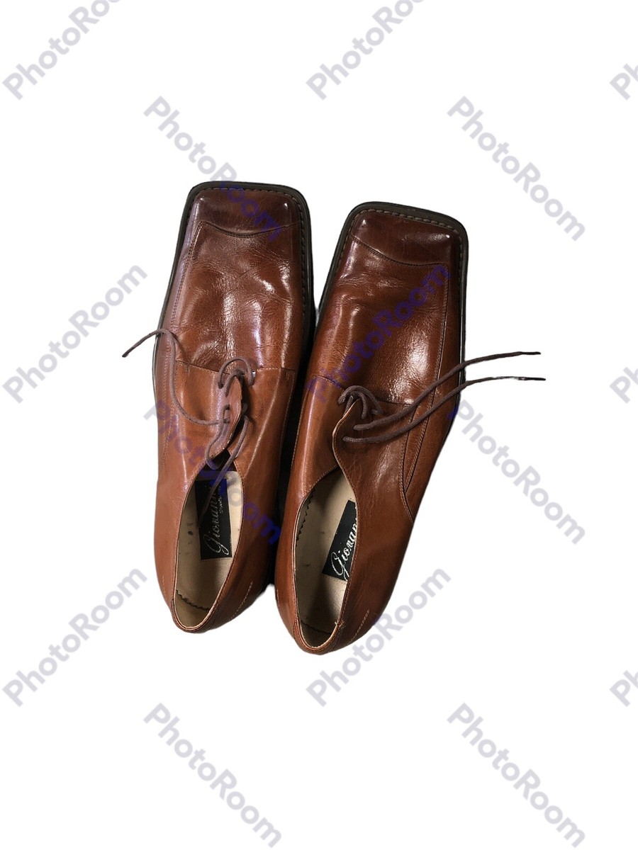 brown dress shoes men size 14 Giovanni Formal/Casual For Color Excellent Condition brown dress shoes