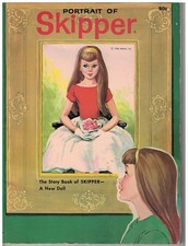 Vintage 1964 Mattel's Portrait of Skipper a new doll softcover book