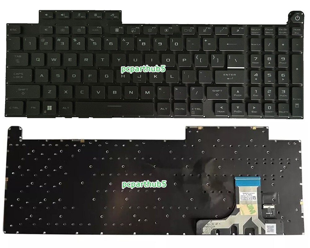 ASUS - なっつ New Asus ROG Strix G814JI G814JV G834JY G834JZ Keyboard US