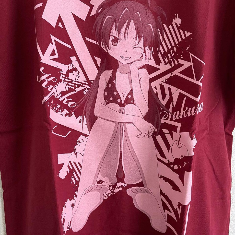 Madoka Magica TShirt L Size Manga Anime Movie Game Voice Actor eBay