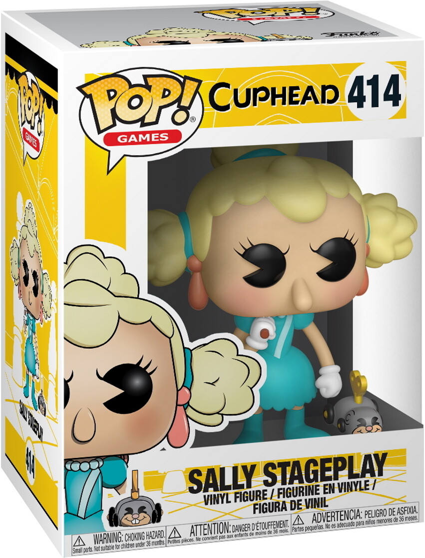 Cuphead - Sally Stageplay 414 - Funko Pop! - Vinyl Figur | eBay