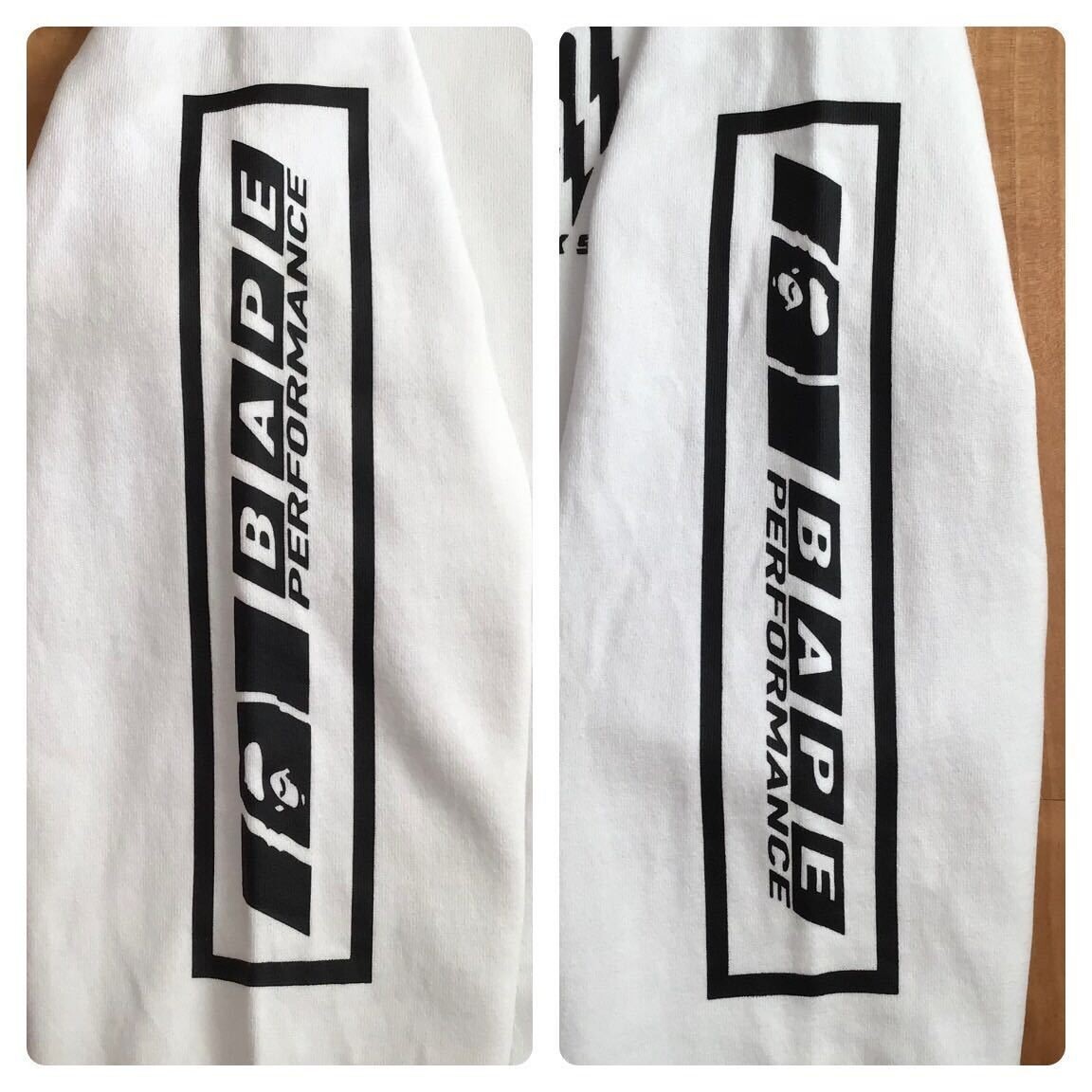 BAPE Motor sport full zip hoodie white A Bathing Ape Size XL