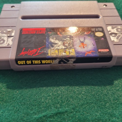 Out of this World - Loose - Poor - Super Nintendo - Picture 2 of 3