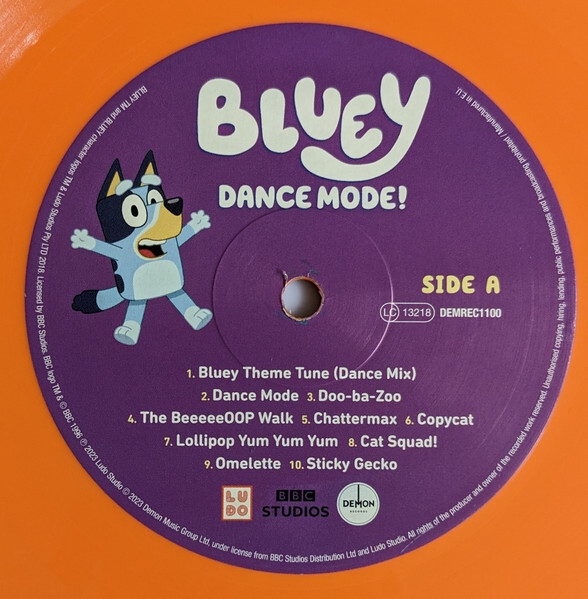 その他 LP Joff Bush, The Bluey Music Tea Bluey - Rug  DEMREC1255 Demon Records /00260 NzItNDIxNS5qcGVn.jpeg