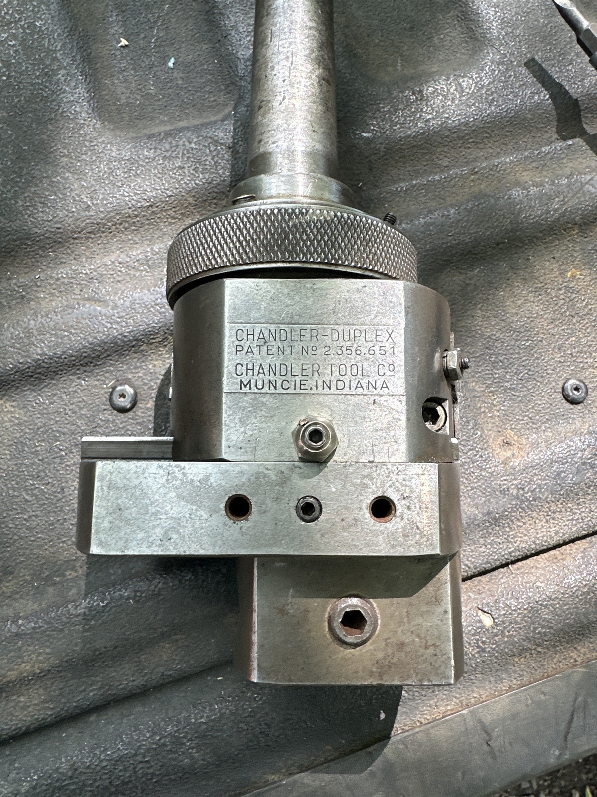 Pratt Whitney CHANDLERDUPLEX AUTOMATIC BORING FACING HEAD JIG BORE