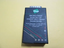 Digi Micro Twist Mil 10p Ethernet 802.3 10baset Transceiver