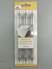 EK Tools Embossing Stylus Set 3 Piece set - BRAND NEW  
