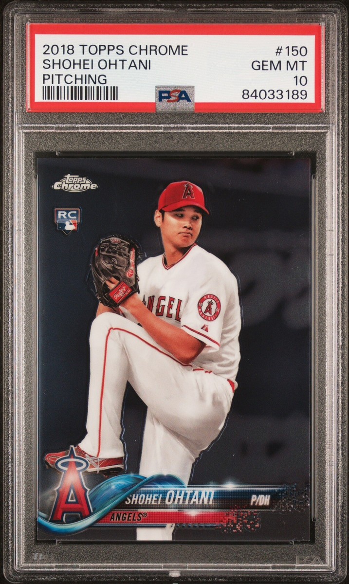 スポーツ選手 2018 Shohei Ohtani Topps Chrome PSA WBC 2018 Shohei Ohtani Topps Chrome PSA WBC