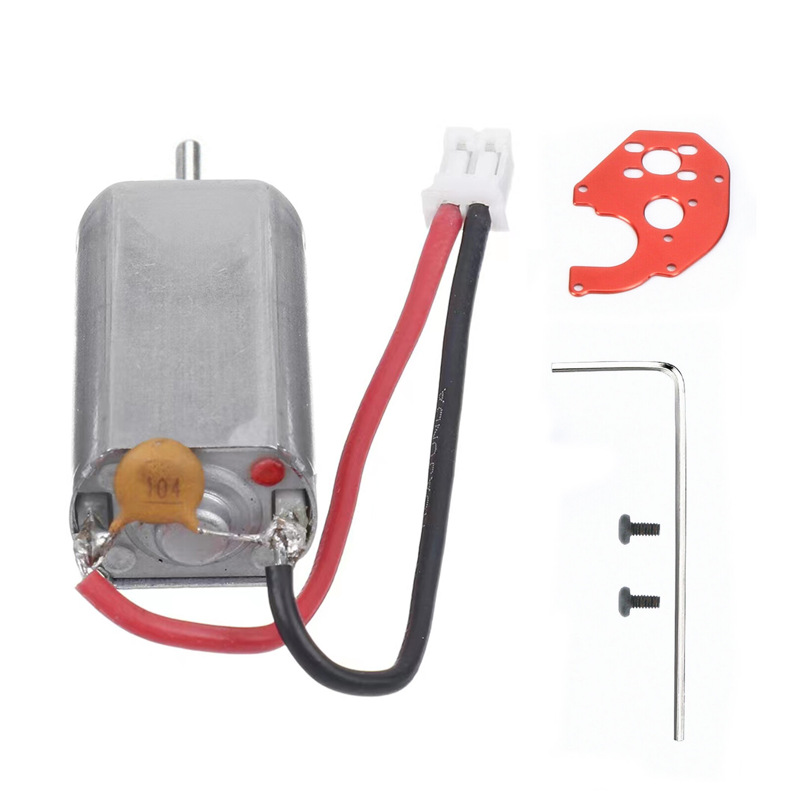 1/24 RC Car 51T 050 Brushed Motor Mount Steel Pinion Gear Tool For Axial SCX24 F