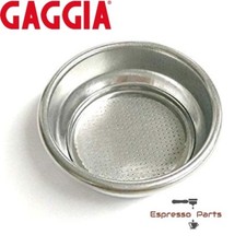 Cestello filtro doppia tazza Gaggia per Classic, New Baby, Saeco Nina - NF08/005