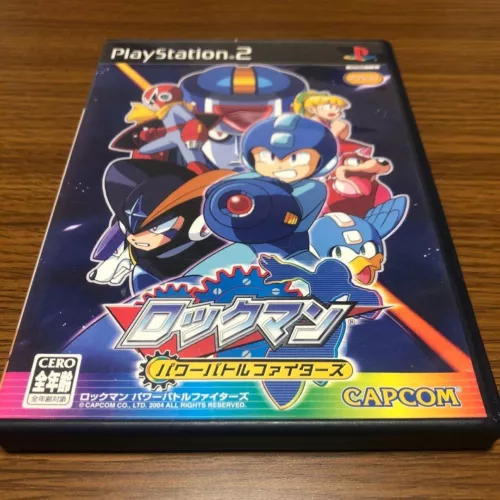 Rockman the Power Battle Fighters Playstation PS2 software Japan Capcom