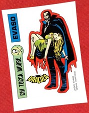 IL CORRIERE DELLA PAURA N.1 DRACULA LATO B 04/1976 CORNO ADESIVO ANASTATICO ASE